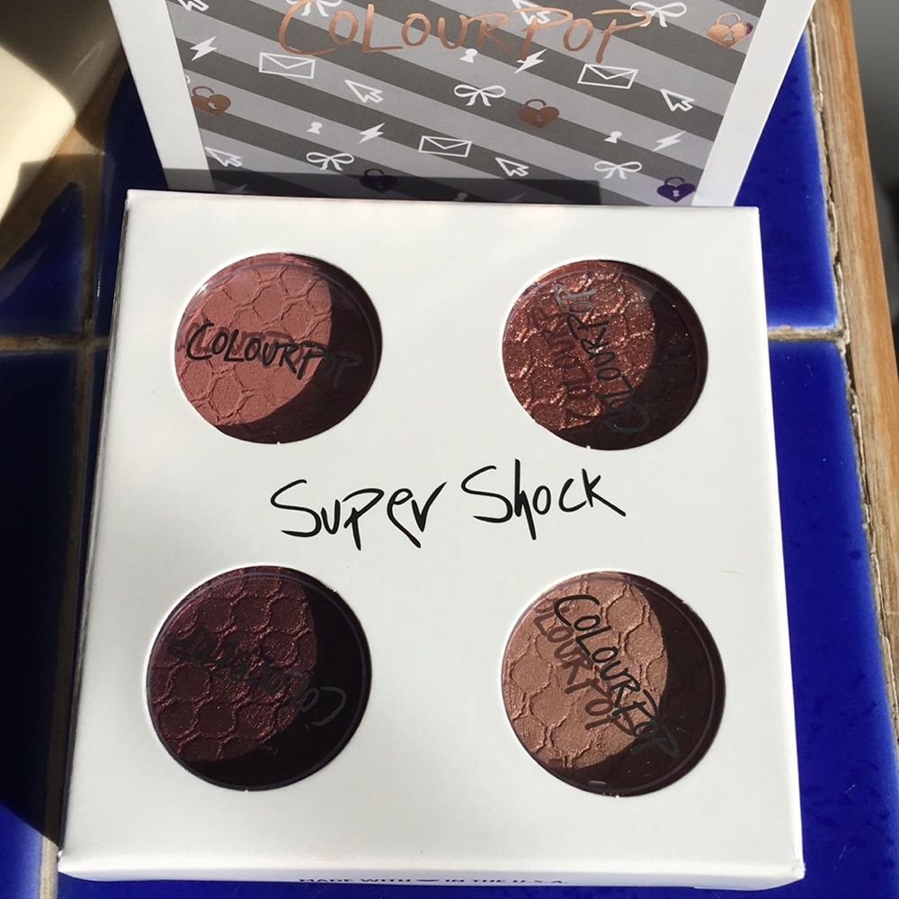 Brand new color pop eyeshadow palette